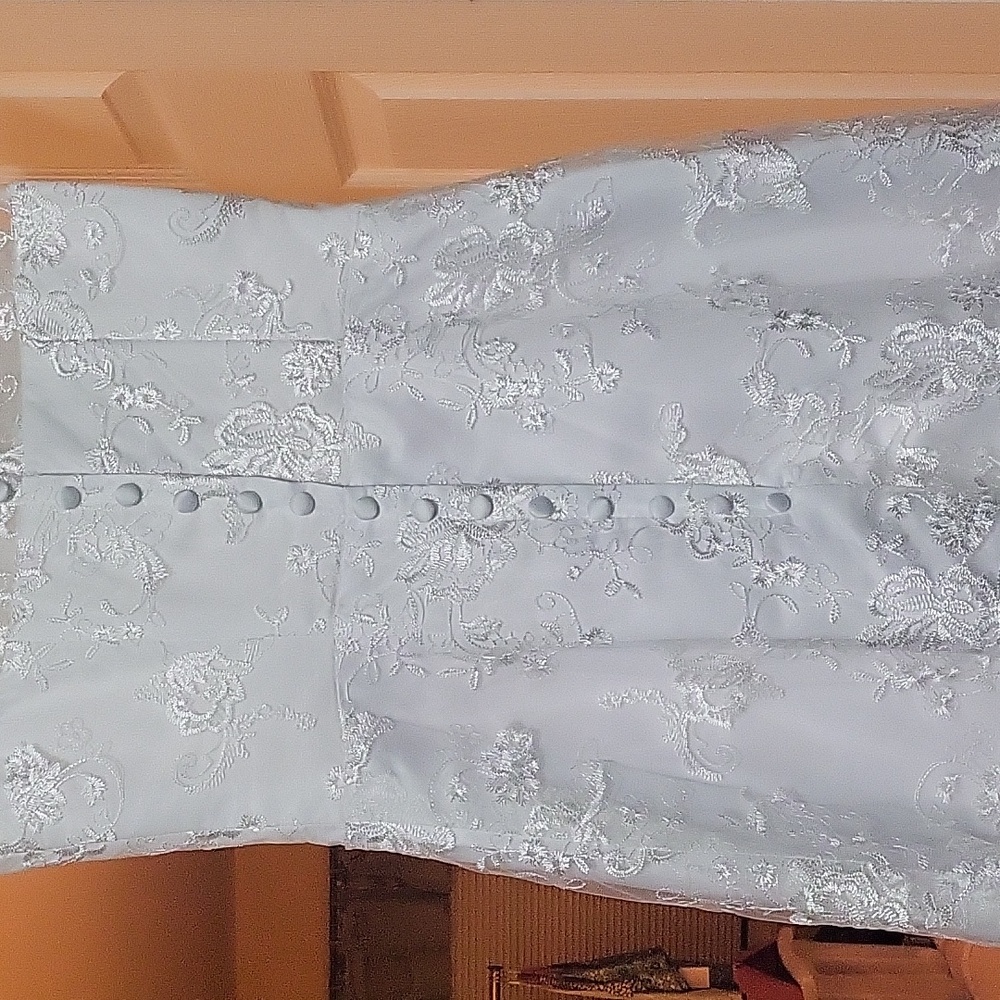 Jaeden Wedding Dress short - Picture 7 of 16